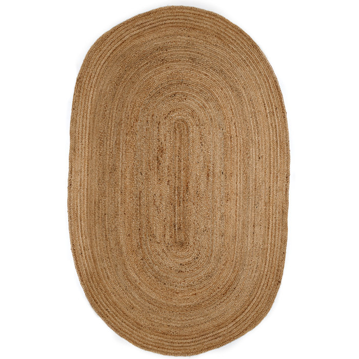 House of Hampton Sarina Hand Braided Brown Rug & Reviews Wayfair.co.uk